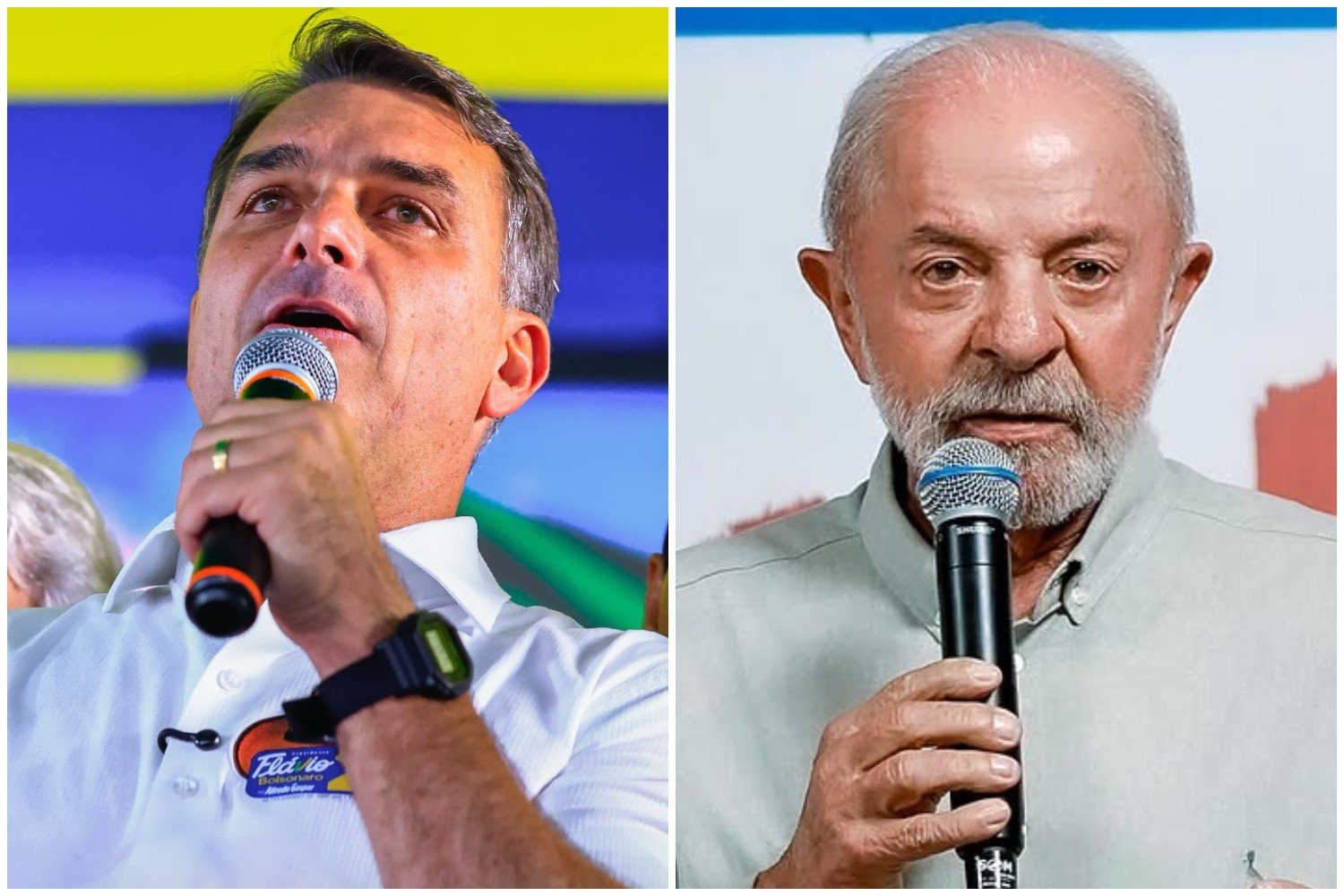 Em 2 cidades, Flávio Bolsonaro e Lula tiveram o exato mesmo número de votos para presidente no 1º turno
